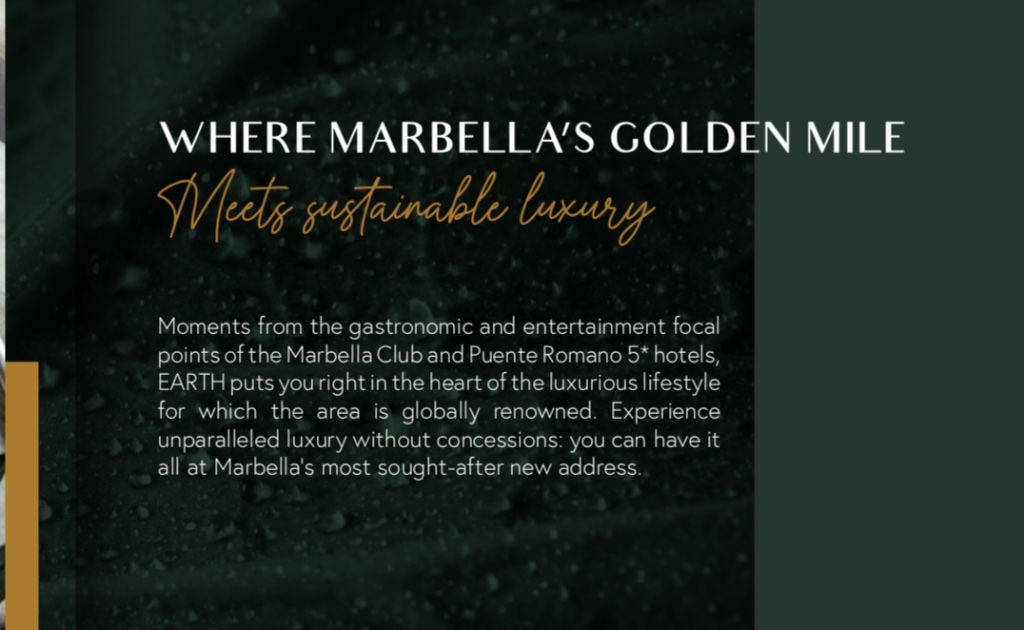Luksusowe Apartamenty w Marbelli, Earth